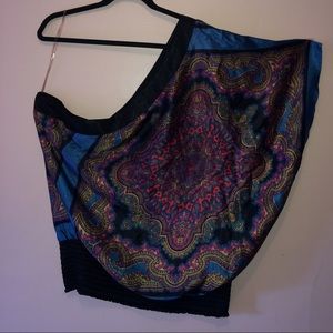 Baby Phat One Shoulder Drape Blouse